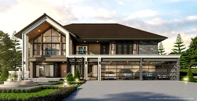 ขายบ้านเดี่ยว : Bangkok Boulevard Rama 5 5 bedrooms, for sale