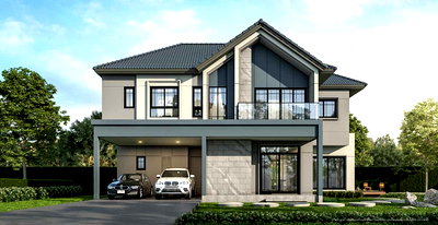 Houses for sale Nonthaburi : Bangkok Boulevard Rama 5 4 bedrooms, for sale
