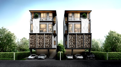 ขายบ้านเดี่ยว : Artale Asoke - Rama 9 3 bedrooms, for sale