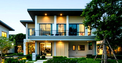 Houses for sale ม.เวสเทิร์น  : Venue ID Ramintra-Minburi 4 bedrooms, for sale