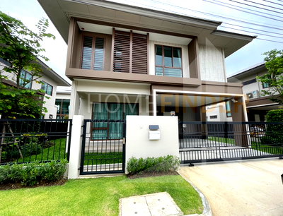 บ้านเดี่ยวให้เช่า : Burasiri Krungthep Kreetha 4 bedrooms, for rent
