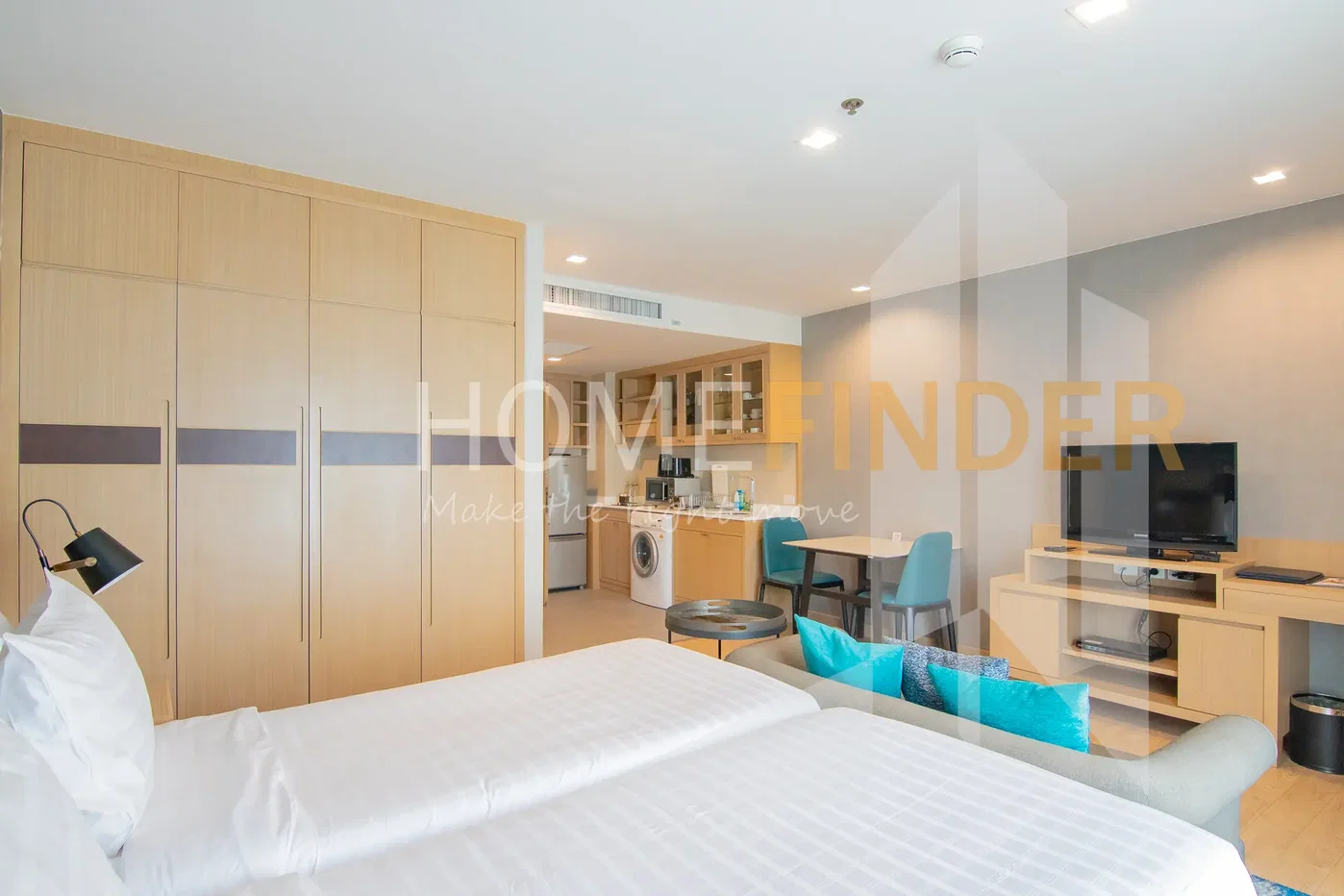 รูป Shama Lakeview Asoke studio, for rent - รูปที่ 2/7