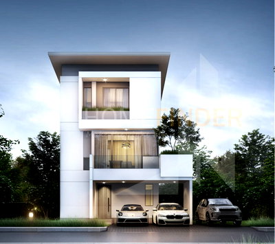 Houses for sale Samut Prakarn : Nirvana Absolute Bangna 3 bedrooms, for sale