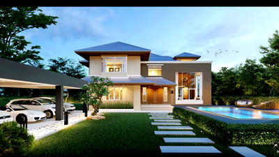 บ้านเดี่ยว แจ้งวัฒนะ 10 : Green Park I 5 bedrooms, for sale