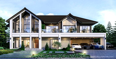 ขายบ้านเดี่ยว : Bangkok Boulevard Signature  Rama 5 4 bedrooms, for sale