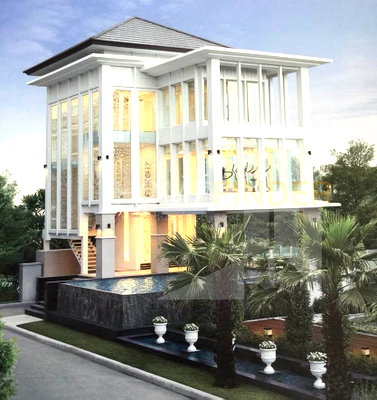 เช่าบ้านเดี่ยว เจ อเวนิว ทองหล่อ : Baan Klang Krung Sathorn-Charoenrat 3 bedrooms, for rent
