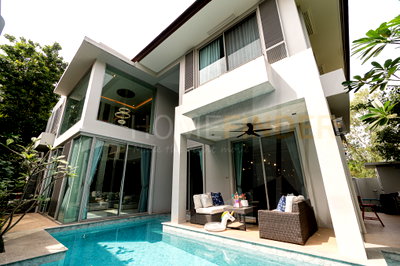 บ้านเดี่ยว กรุงเทพมหานคร : Hyde Park Vibhavadi 4 bedrooms, for sale
