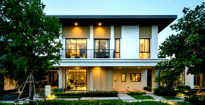 Houses for sale ม.เวสเทิร์น  : Venue ID Ramintra-Minburi 4 bedrooms, for sale