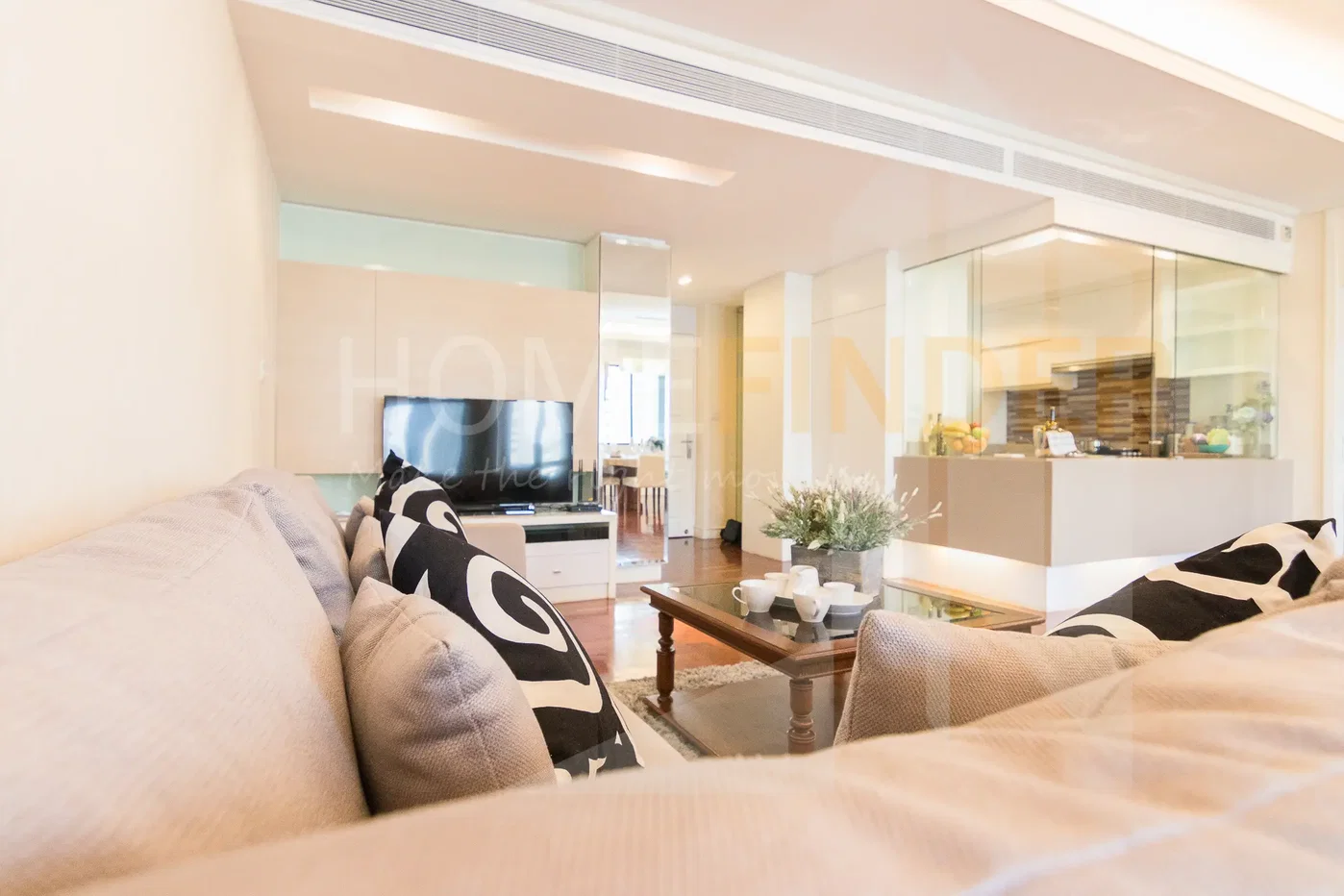 รูป Ploenruedee Residence 2 bedrooms, for rent - รูปที่ 3/13