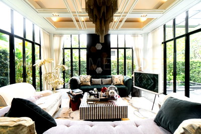 เช่าบ้านเดี่ยว ท่าเรือวัดใหม่ช่องลม : House in Thonglor 4 bedrooms, for rent