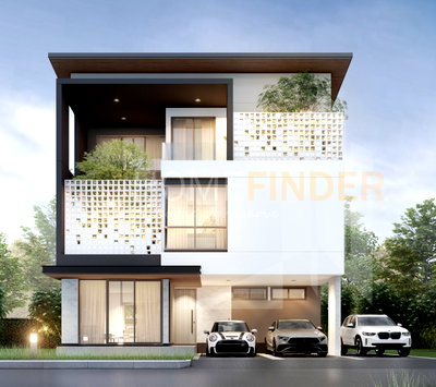 Houses for sale Samut Prakarn : Nirvana Absolute Bangna 4 bedrooms, for sale