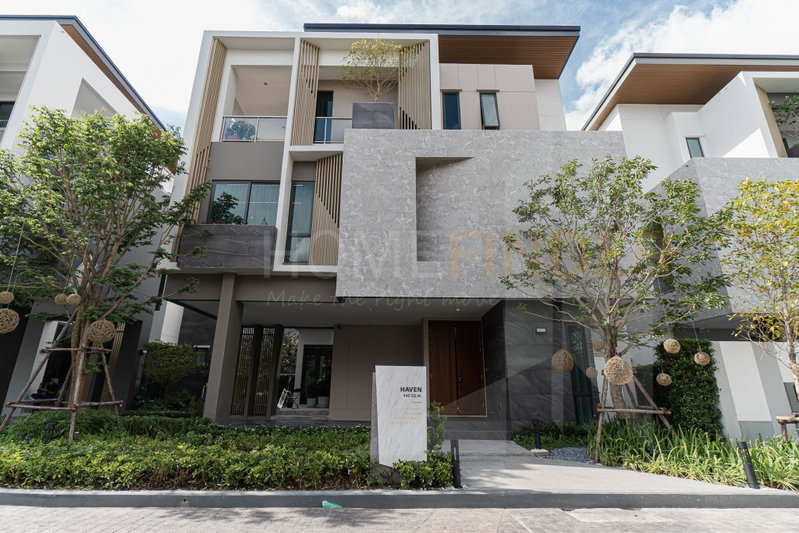 ขายบ้านเดี่ยว : The Gentry Kaset Nawamin 4 bedrooms, for sale