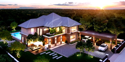Houses for sale Chaeng Watthana Road : Nichada Prime Place 5 bedrooms, for sale