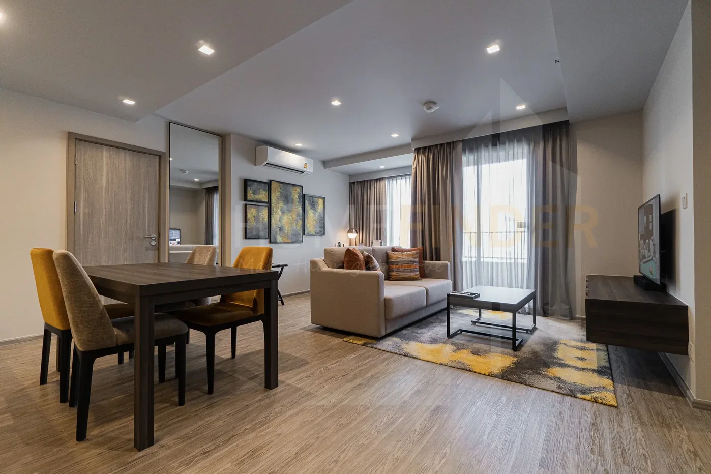 picture Somerset Rama 9 Bangkok 1 bedroom, for rent - 1/8
