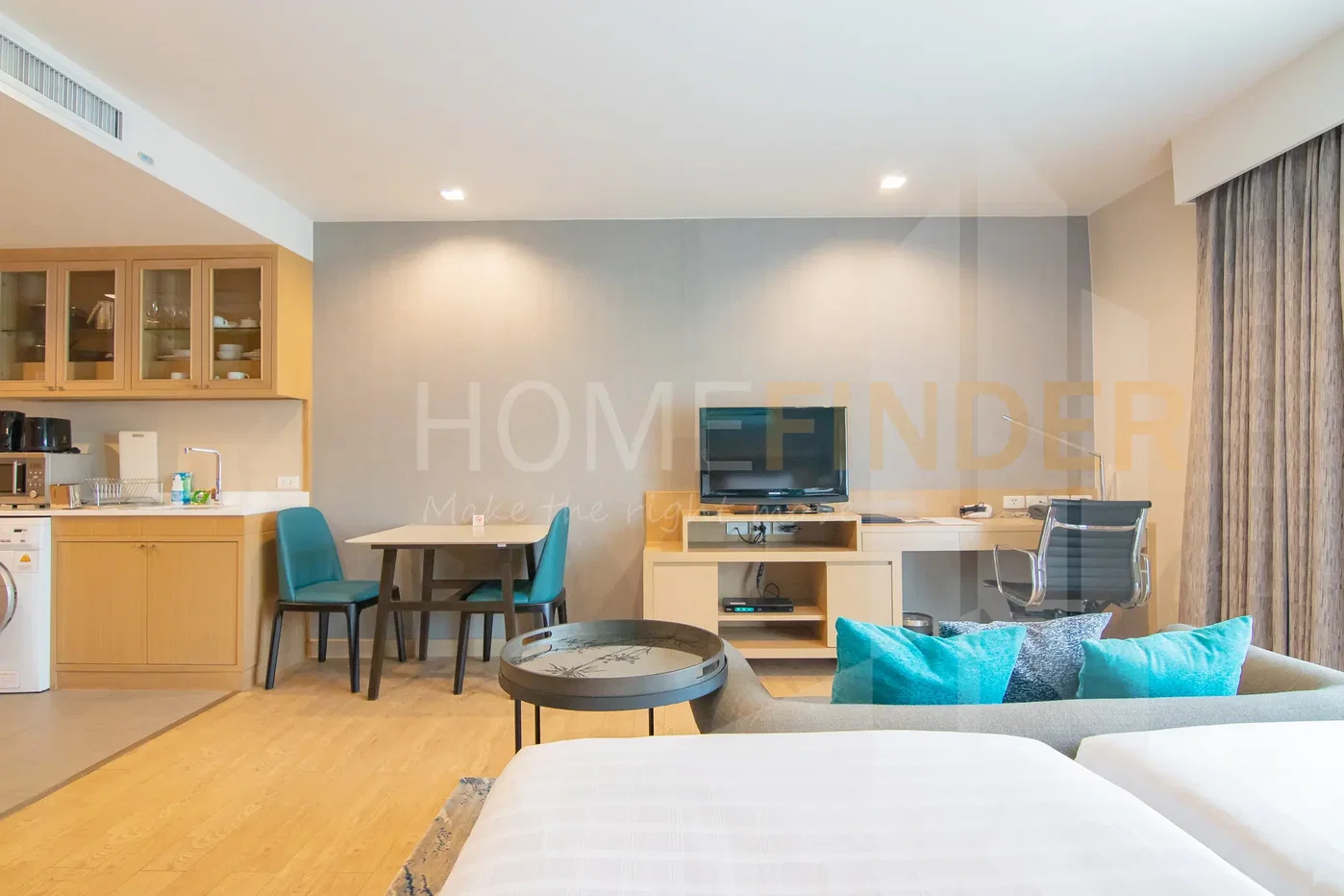 รูป Shama Lakeview Asoke studio, for rent - รูปที่ 5/7