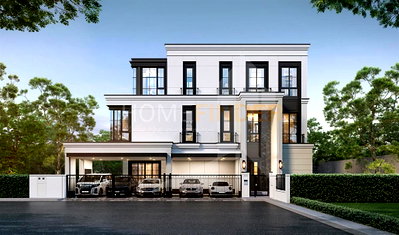 ขายบ้านเดี่ยว : Malton Gates - Krungthep Kreetha 5 bedrooms, for sale
