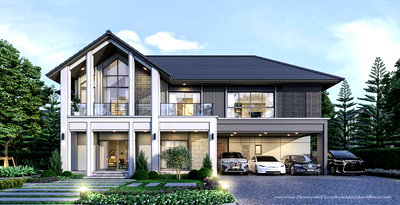 ขายบ้านเดี่ยว : Bangkok Boulevard Signature  Rama 5 4 bedrooms, for sale