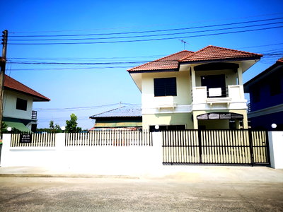 บ้านเดี่ยวให้เช่า : ขายถูกสุด!! 2.79 ล้าน เช่า 9,000/เดือน บ้านเดี่ยว หมู่บ้าน พรธิสาร 8 60 ตร.วา รีโนเวทใหม่ทั้งหลัง เพิ่งเสร็จ ม.พรธิสาร 8 อ.คลองหลวง