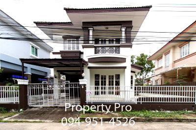 Houses for sale Pathumthani : House for Sale Chaiyapruek Rangsit Khlong 2 Area 50 sqw 3 bedroom Near Don Mueang, Lam Lukka, Sai Mai, Saphan Mai : EL23S-041