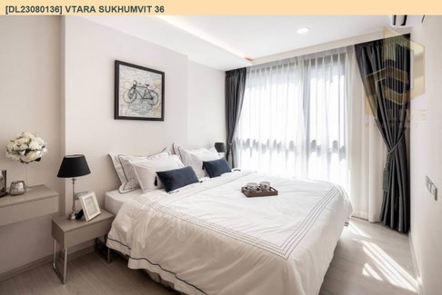 DL23080136 Condo for rent, Vtara Sukhumvit 36 near BTS Thong Lo, ready to move in, call urgently 0614453194 LineID @952jdxxk