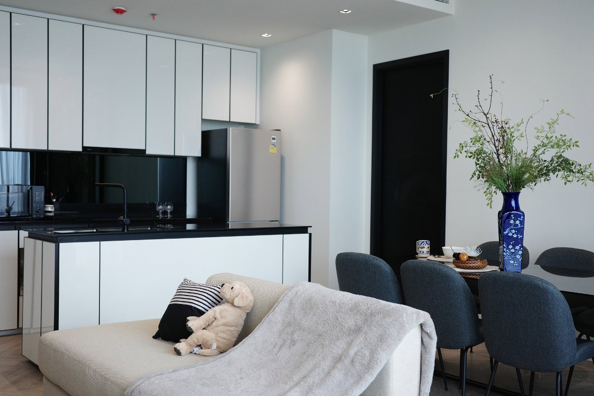 รูป For rent Chapter Charoennakorn- Riverside ห้องสวย 2นอน 2น้ำ วิวแม่น้ำ เฟอร์และเครื่องใช้ไฟฟ้าครบ LH-RW004260 - รูปที่ 4/15