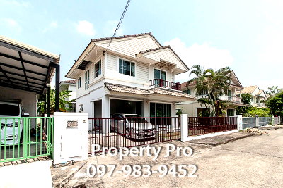 Houses for sale Pathumthani : House for SALE Prueklada Rangsit Klong 4 size 51 sqw 122 sqm 3 bedroom Near to Lamm Luk Ka, Sai Mai : EL23S-036