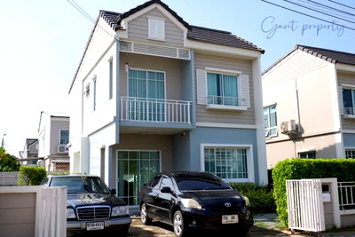 ขายบ้านเดี่ยว : ขายด่วน บ้านเดี่ยว  2 ชั้น  หมู่บ้านเดอะวิลเลจ หทัยราษฎร์-วงแหวน 