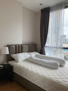 A018 คอนโดให้เช่า Q House Condo Sukhumvit 79 (คิว เฮาส์ คอนโด สุขุมวิท 79) ห้องสวย เฟอร์ครบ ราคาพิเศษ