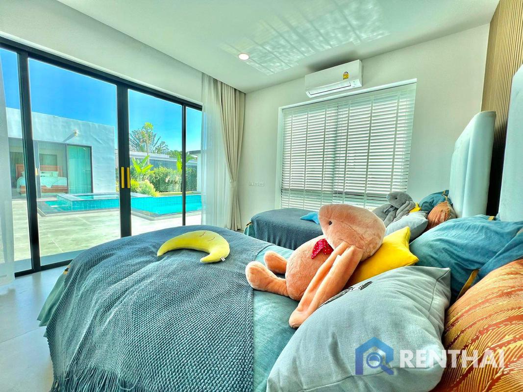 รูป บ้านพูลวิลล่าหรูในพัทยา - รูปที่ 18/24