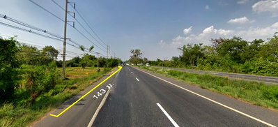 Land for sale Chonburi : Land for sale in Chonburi, next to Road 331, Sattahip-Phanom Sarakham Highway, Ko Chan District, Chonburi Province, 25 rai.
