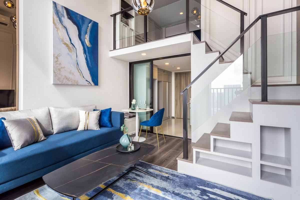 รูป FOR SALE KnightsBridge space Ratchayothin duplex ชั้นสูง แต่งสวย พร้อมเข้าอยู่ - รูปที่ 13/29