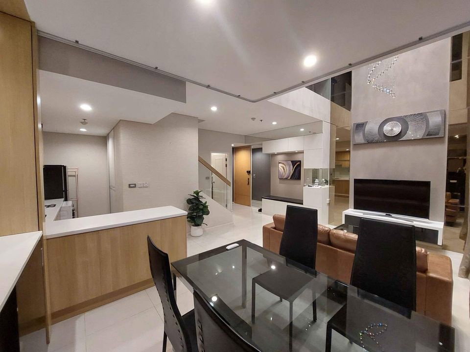 รูป FOR SALE Villa Asoke 1นอน duplex ห้องกว้าง ทำเลดีใกล้ MRT เพชรบุรี  - รูปที่ 5/11