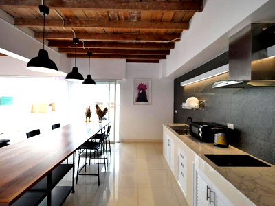 เช่าทาวน์โฮม ม.เกษมบัณฑิต พัฒนาการ : LTH10316 - Canal House FOR RENT in Sukhumvit size 182 Sq.w. 2 beds 3 baths BTS On nut Station Price ONLY 85K/Month
