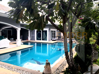บ้านเดี่ยว หนองปรือ ชลบุรี : Jomtien Park Villas 5 bedrooms, for sale