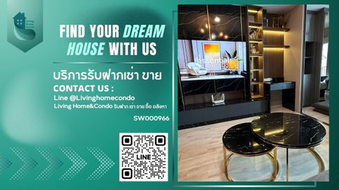For sale Ideo Ratchada-Sutthisan, high floor, ready to move in, near MRT Sutthisan