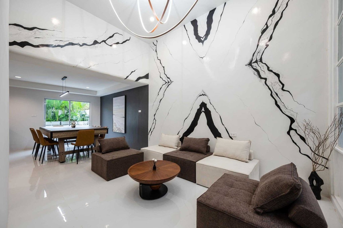 รูป SBR101 เช่า ทาวน์โฮม Sabbath Residence Chatuchak 5นอน 6น้ำ 2จอด พื้นที่ใช้สอย 400ตรม. 25.50ตรว 250000บ. 064-959-8900 - รูปที่ 5/54