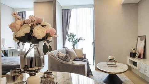 LTH10385–Siamese Exclusive Queens FOR SALE size 35 Sq.m. 1 beds 1 baths Near MRT Queens SiriKit Station ONLY 9.2MB