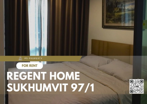 For rent✨Regent Home Sukhumvit 97/1✨ near BTS Bang Chak, complete with furniture, appliances.