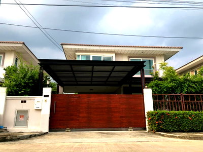 Houses for rent Samut Prakarn :  house Supalai Garden Ville Srinakarin-Bangna, ready to move in. If interested, contact Line @goodmanpro or call 0999029192.