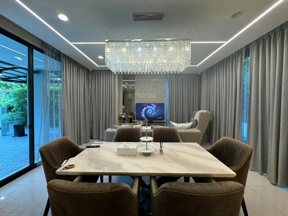 รูป ขายบ้านตัวอย่าง บ้านกลางเมือง คลาสเซ่ CLASSE เอกมัย-รามอินทรา วิวติดสวน-สโมสร ที่สุดในโครงการ ตกแต่งจัดเต็ม - รูปที่ 10/19