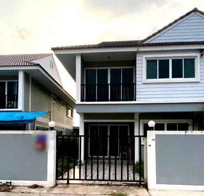 บ้านแฝด ไปรษณีย์ศรีราชา : บ้านแฝดมือสอง ราคาถูก หมู่บ้านคันทรี วิลเลจ3 บึง ศรีราชา ชลบุรี 