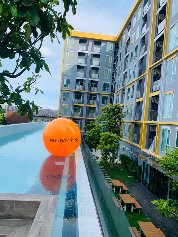 รูป 💥 ขาย! พลัม​คอนโด​ รามคำแหง 60 อินเตอร์เชนจ์ 23 ตรม. ราคา 1.6ล้าน พร้อมเฟอร์และเครื่องใช้ไฟฟ้า  - รูปที่ 9/9