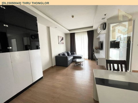 DL23050043 ให้เช่าคอนโด ทรู ทองหล่อ (Thru Thonglor) ใกล้ BTS ทองหล่อ พร้อมเข้าอยู่ โทรด่วน 0638692663 LineID @952jdxxk