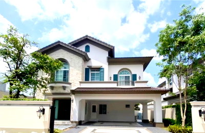 บ้านเดี่ยวให้เช่า : ให้ เช่า  บ้านเดี่ยว นันทวัน รามอินทรา-พหลโยธิน 50 85 ตร.วา 4 ห้องนอน 4 ห้องน้ำ ตกแต่งครบ พร้อมเข้าอยู่