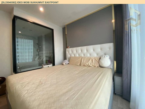 DL23040382 ให้เช่าคอนโด ไอดีโอ โมบิ สุขุมวิท อีสต์พอยท์ (IDEO Mobi Sukhumvit Eastpoint) ใกล้ BTS บางนา พร้อมเข้าอยู่ โทรด่วน 0614453194 LineID @952jdxxk