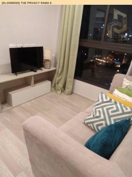 DL23090020 Condo for rent, The Privacy Rama 9 near AIRPORT RAIL LINK รามคำแหง, ready to move in, call urgently 0614453194 LineID @952jdxxk