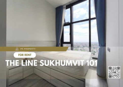ให้เช่า📌THE LINE Sukhumvit 101📌 ใกล้ BTS ปุณณวิถี เฟอร์นิเจอร์ เครื่องใช้ไฟฟ้าครบ