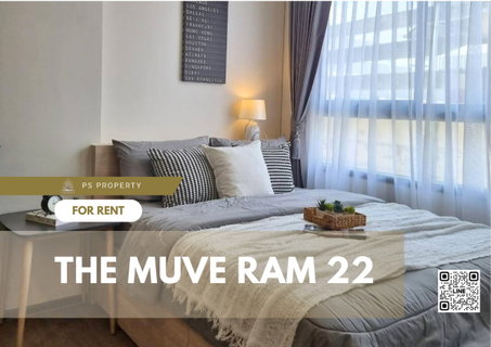 รูปภาพ ให้เช่า 💥THE MUVE Ram 22💥 ห้องสวย เฟอร์นิเจอร์และเครื่องใช้ไฟฟ้าครบ พร้อมเข้าอยู่