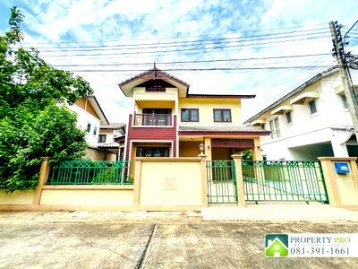 Houses for sale Pathumthani : House for Sale Baan Fah Piyarom Ingnatee Phase 4 Lam Luk Ka klong 6, Area 54 Sqw 3 bedroom near Triam Udom Suksa Pattanakarn Pathumthani  : KT24S-009