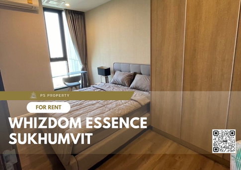 ให้เช่า ✨ Whizdom Essence Sukhumvit ✨ เฟอร์นิเจอร์ เครื่องใช้ไฟฟ้าครบ ใกล้ BTS ปุณณวิถี